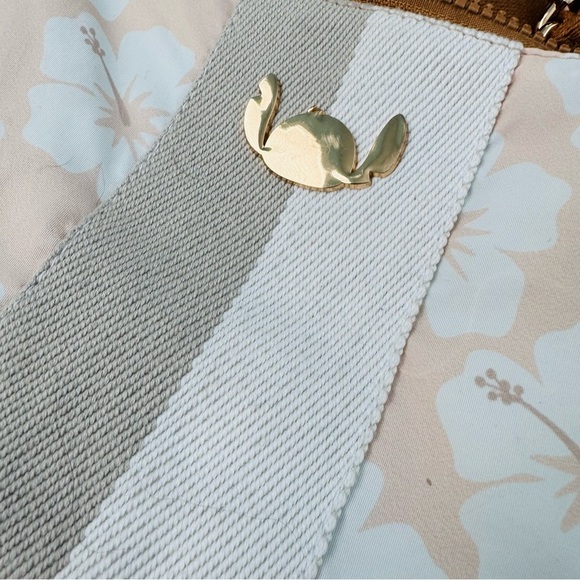 Disney Stitch Bioworld Floral Beige Crossbody Bag - Picture 5 of 11